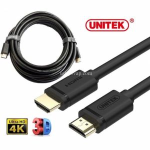 Cáp HDMI 2.0 Unitek Y-C137M Chất Lượng 4K UltraHD/3D 1.5M FULLBOX