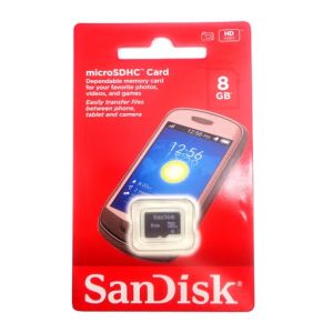 Thẻ Nhớ MicroSD SanDisk 8Gb Class 10 Full Box