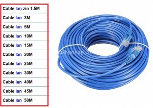 Cáp Mạng Lan Có 2 Đầu Bấm Sẳn 5M (CABLE LAN) 