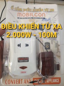 Bộ điều khiển điện tử từ xa Mobilcon 1200W - 2000W - 100 Mét