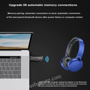 Usb Bluetooth Không Dây 4.2 Dongle Cho PC Máy Tính - Kết Nối Cực Nhanh không Cần Cài Đặt