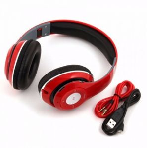 Tai Nghe Bluetooth Fm/Mp3 Chụp Tai YX - 010 Có Dây 3.5 Kết Nối Với Laptop, PC