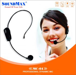Micro SoundMax Không Dây MC-01 Cao Cấp - Không Trùng Sóng