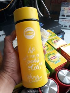 Bình giữ nhiệt Lipton lõi thuỷ tinh 2 lớp 400ml