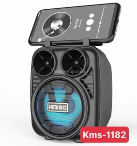 Loa Bluetooth Mini Kimiso-1182 Đèn Led, Hỗ Trợ Cắm Thẻ Nhớ, Usb, Đài Fm