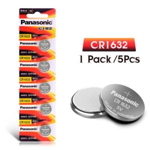 Vỉ 5 Viên Pin 3V Cmos Panasonic CR1632 Dùng Cho Remote Bluetooth, Gậy Chụp Hình