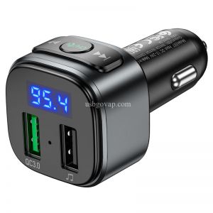 Tẩu Sạc Nhanh Xe Hơi Hoco E67 18W, Bluetooth 5.0, Usb, Fm