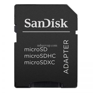 Adapter Thẻ Nhớ Sandisk - Áo Thẻ Nhớ Chuyển Đổi Thẻ Micro SD Sang Thẻ SD