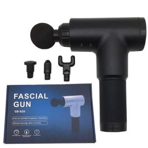 Máy Massage Cầm Tay Toàn Thân 6 Chế Độ 4 Đầu Fascial Gun KH-320 FULLBOX