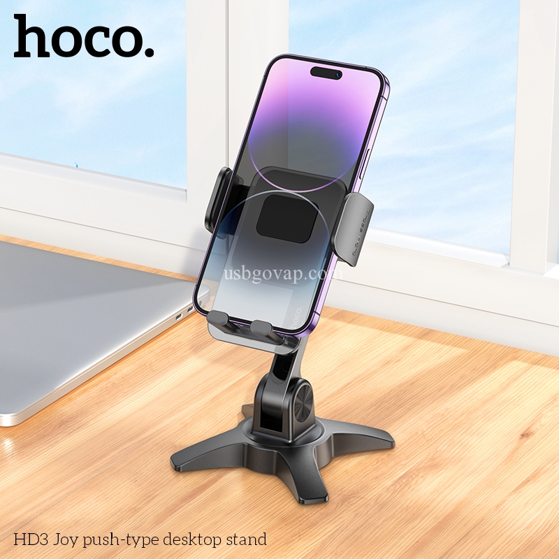 Giá Đỡ Điện Thoại Để Bàn Hoco HD3 Xoay 360 Độ
