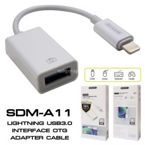 Cáp Chuyển Đổi Lightning Sang Usb 3.0 OTG SENDEM A11 - LIGHTNING TO USB 3.0 OTG