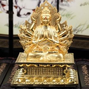 Tượng Phật Quan Âm 2 Mặt Trang Trí Xe Ô Tô