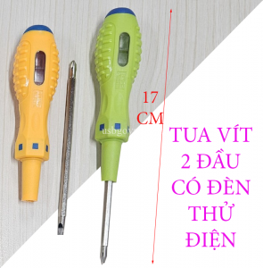 Tu Vít Đa Năng 2 Đầu Kiêm Bút Thử Điện