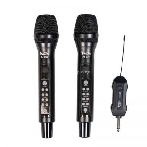 Bộ Micro Cao Cấp Không Dây AZPro Az-138 Tích Hợp Bass Treble Echo Trên Mic - Dùng Cho Loa Kéo, Amply, Vang (1 MIC)