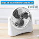 Quạt Sạc Để Bàn Tích Điện 3 Tốc Độ Super Fan