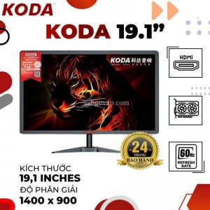 MÀN HÌNH LCD KODA LED20A-2K (LED - VGA, HDMI, 1400x900, 60Hz, KÈM CÁP VGA) CHÍNH HÃNG