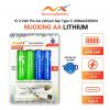 vi-4-vien-pin-sac-2a-aa-nuoxing-1-5v-3200mah-sac-truc-tiep-cong-type-c-len-toi-1200-lan - ảnh nhỏ  1