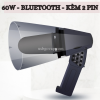 loa-phong-thanh-60w-ghi-am-phat-lai-co-bluetooth-megaphone-kem-2-pin - ảnh nhỏ  1