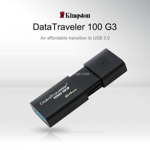 Usb 3.0 Kingston 64GB, 32GB, 16GB DT100G3 Tốc Độ Cao Chính Hãng - BH 12 Tháng