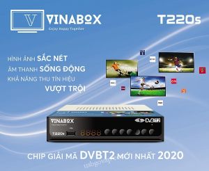 Đầu Thu Truyền Hình Kỷ Thuật Số DVBT2 VINABOX T220S